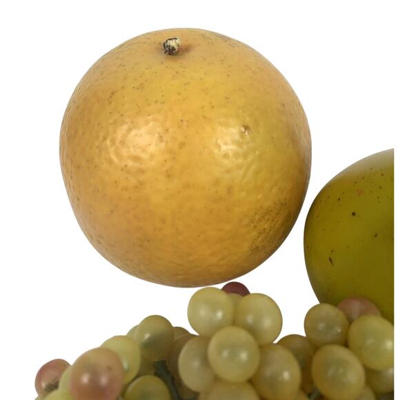 Lot Realistic Artificial Fruit Faux Quality Lifelike orange grapefruit pear Mix - Picture 7 of 9